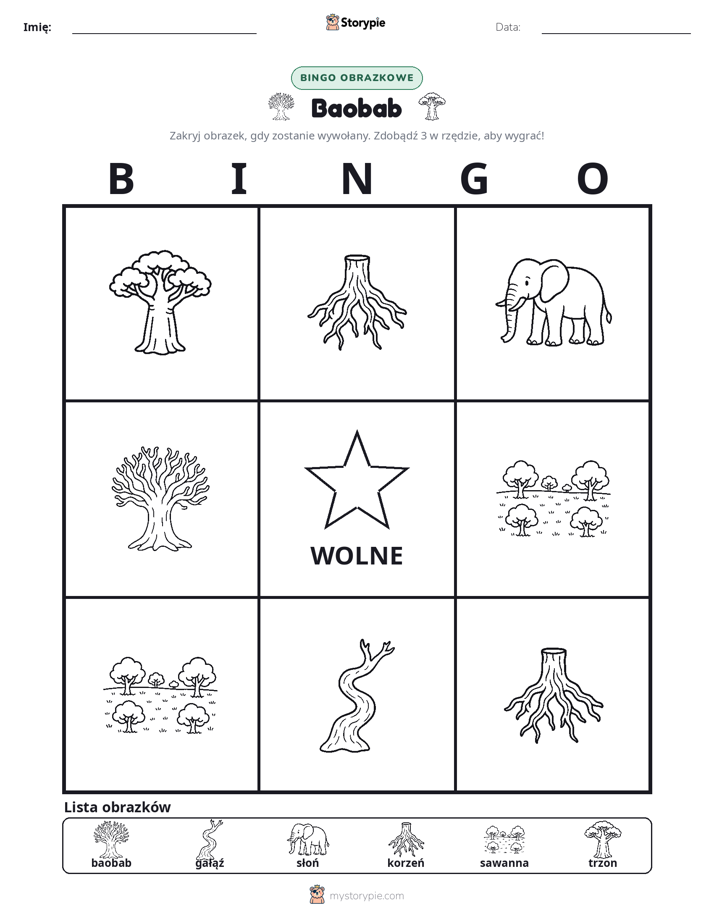 Bingo obrazkowe