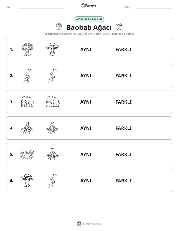 Aynı mı Farklı mı