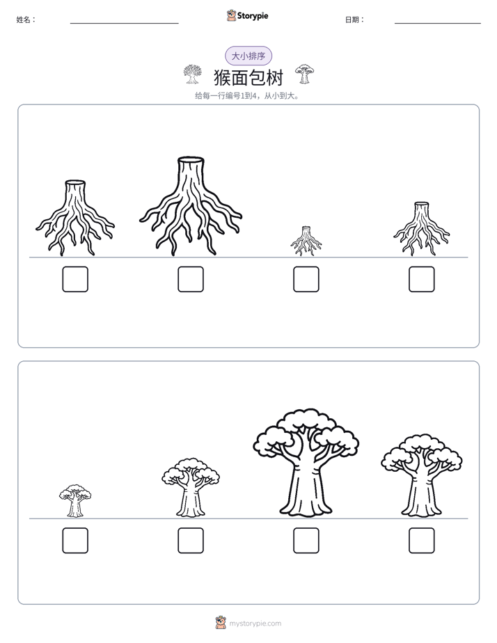 大小排序