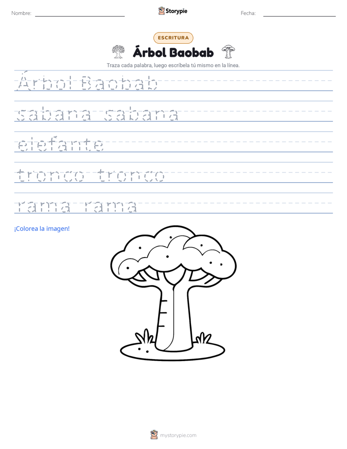 Práctica de Escritura