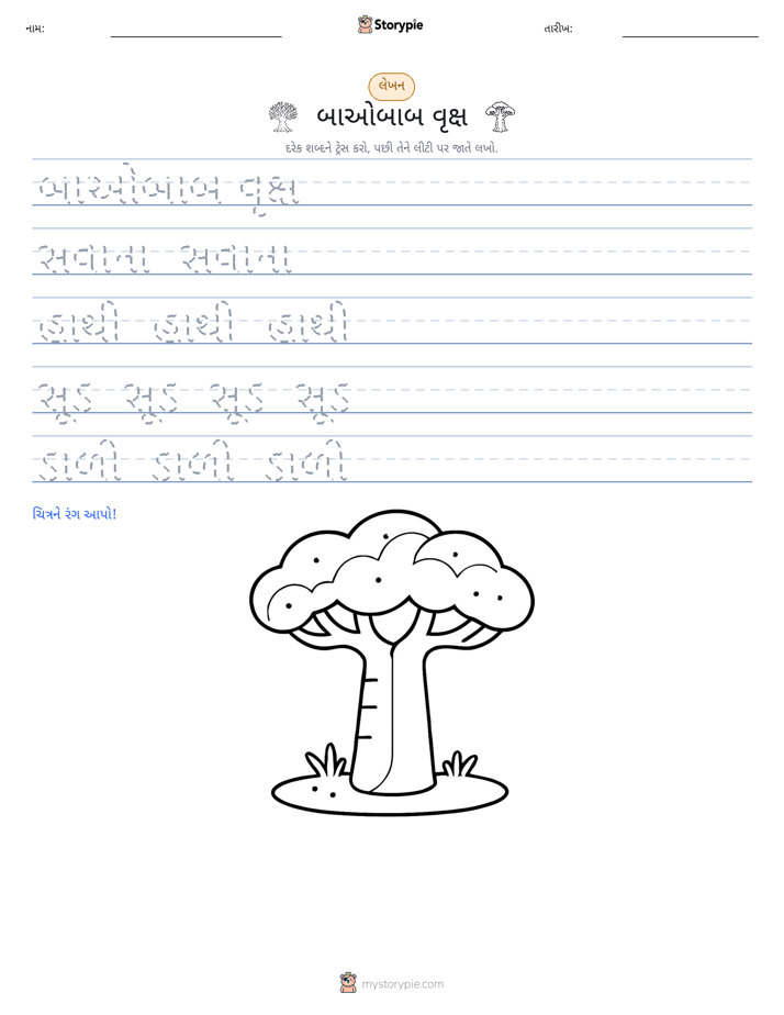 લખાણ પ્રેક્ટિસ