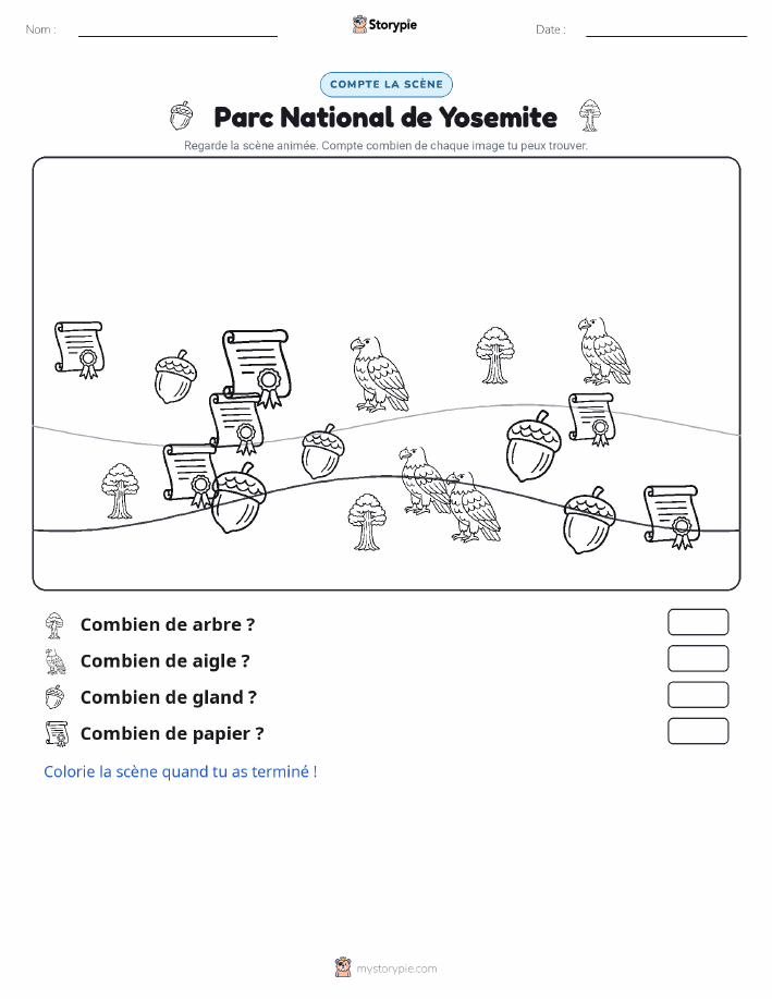 Scène de Comptage