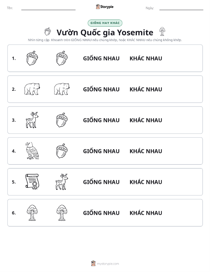 Giống Hay Khác