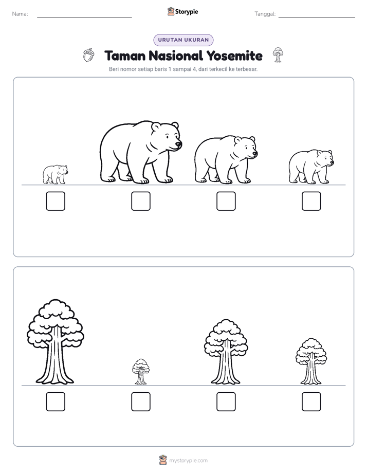 Urutan Ukuran