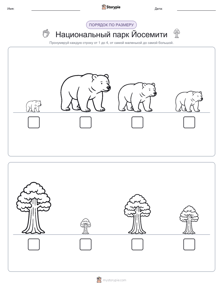 Размеры в порядке