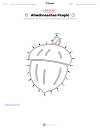 Ahwahneechee People printable worksheet preview