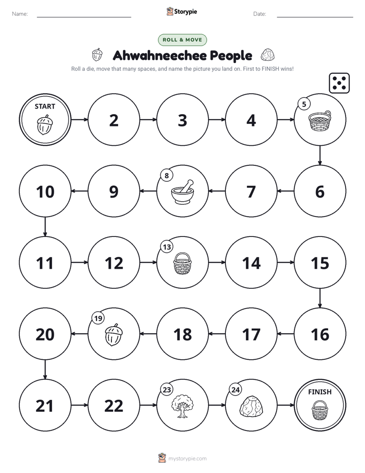 Roll & Move Game