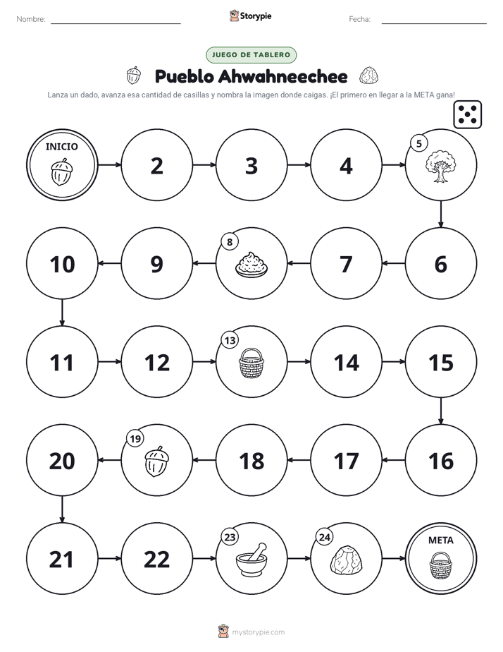 Juego de Rueda y Avanza