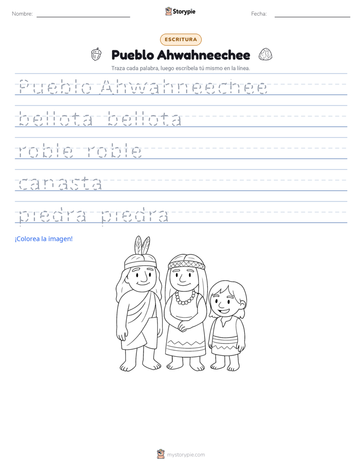 Práctica de Escritura