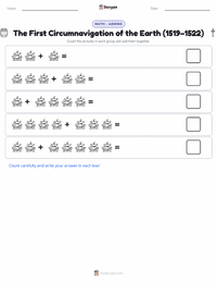 The First Circumnavigation of the Earth (1519–1522) printable worksheet preview