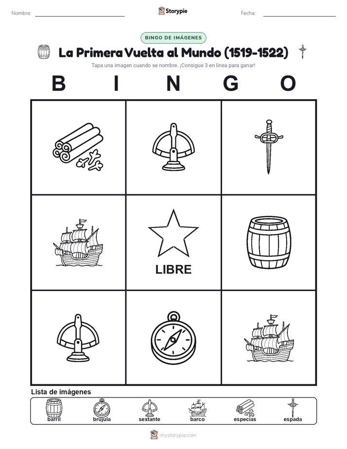 Bingo de Imágenes