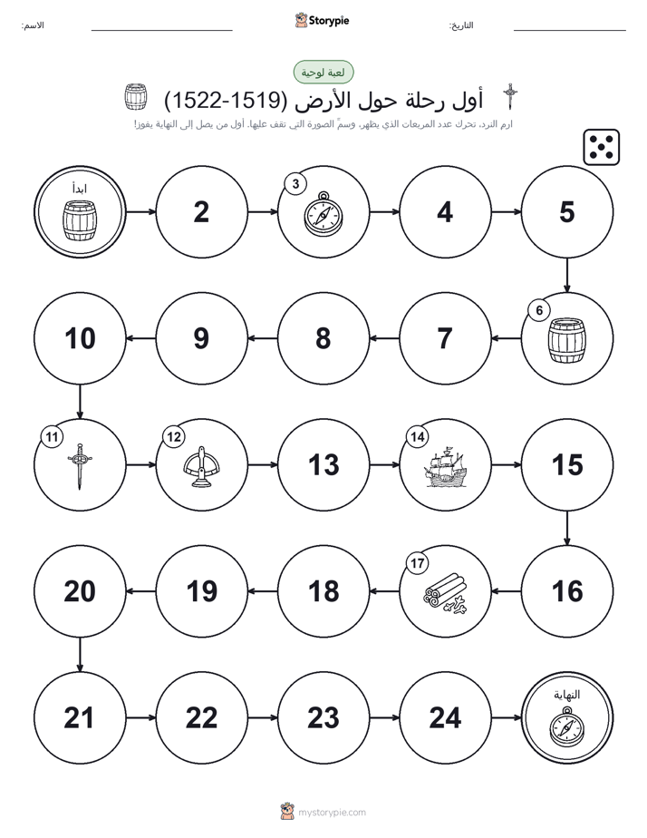 لعبة لف و تحرك