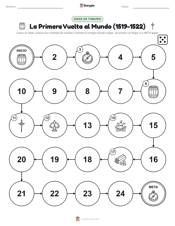 Juego de Rueda y Avanza