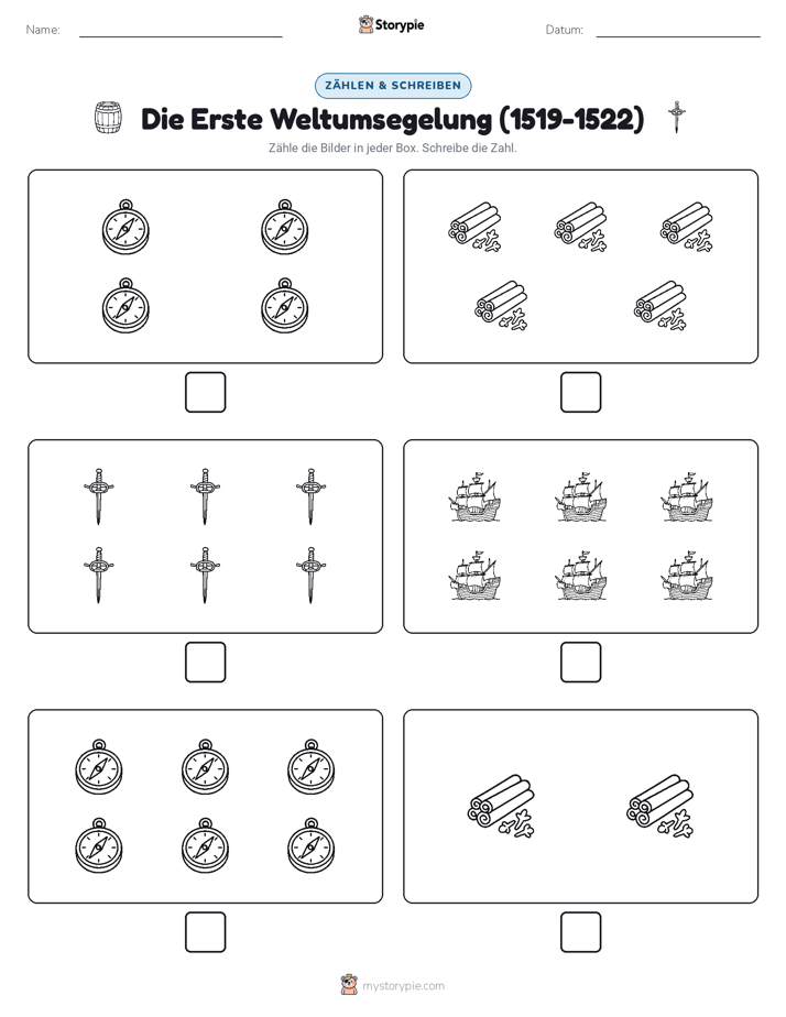 Zählen & Schreiben