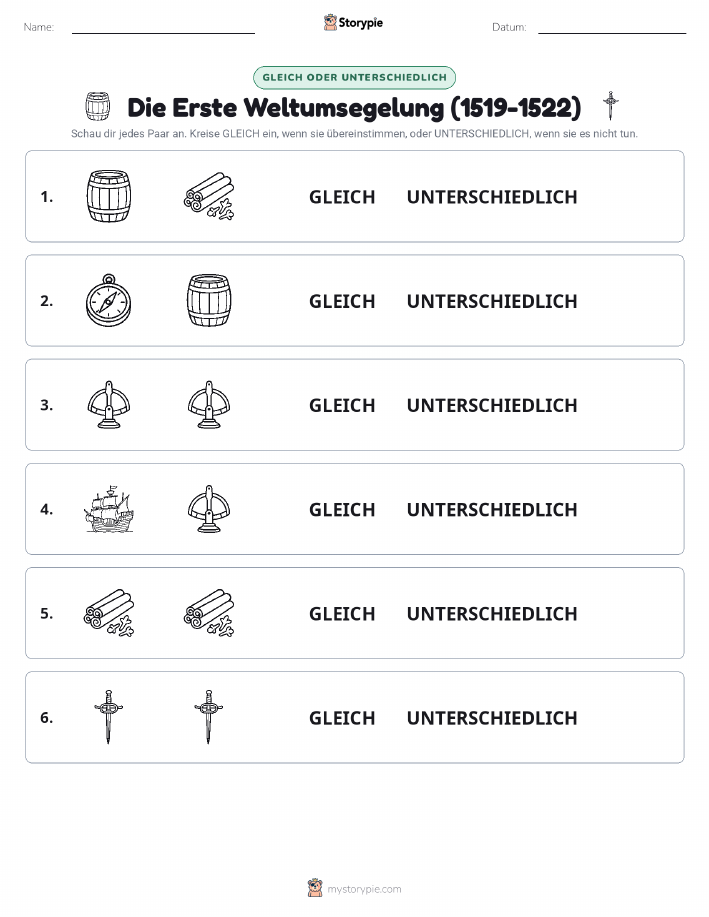 Gleich oder Anders