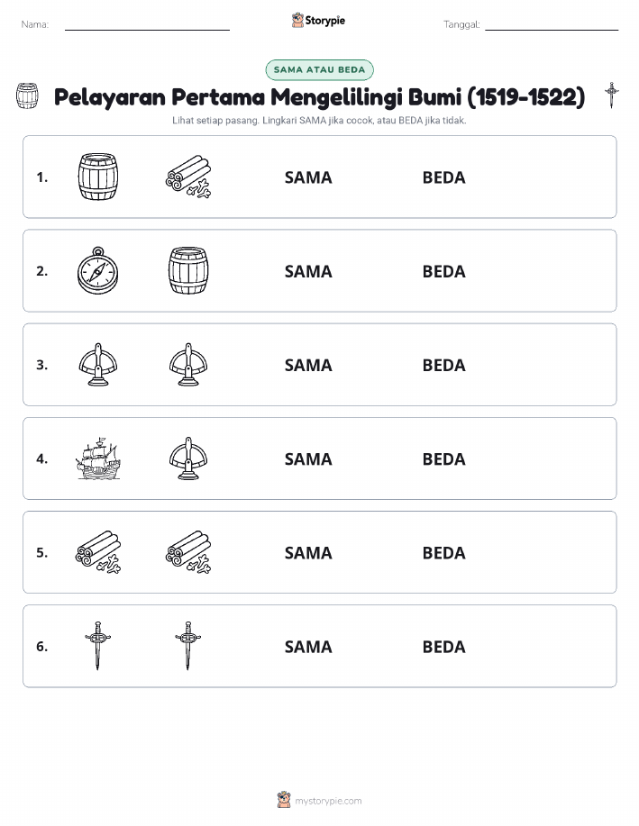 Sama atau Berbeda