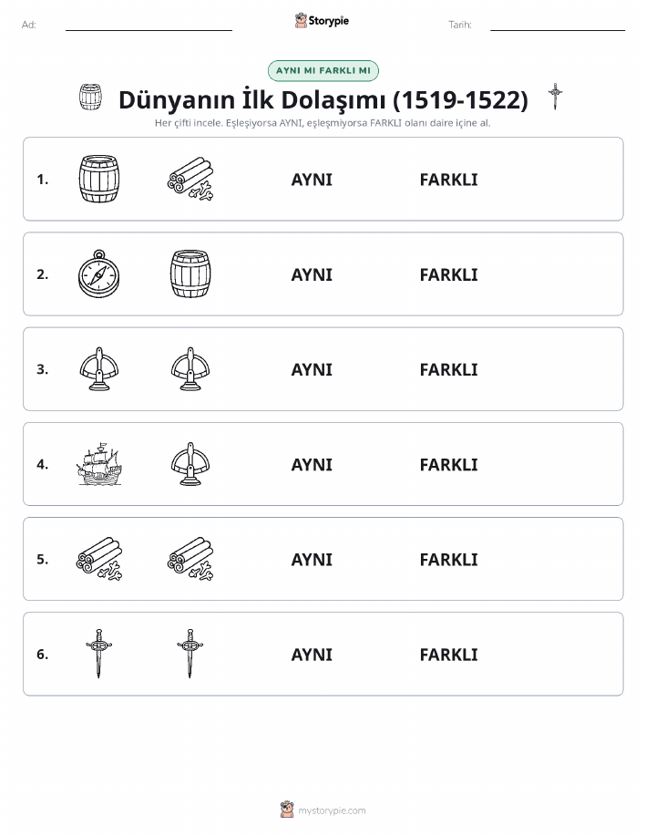 Aynı mı Farklı mı