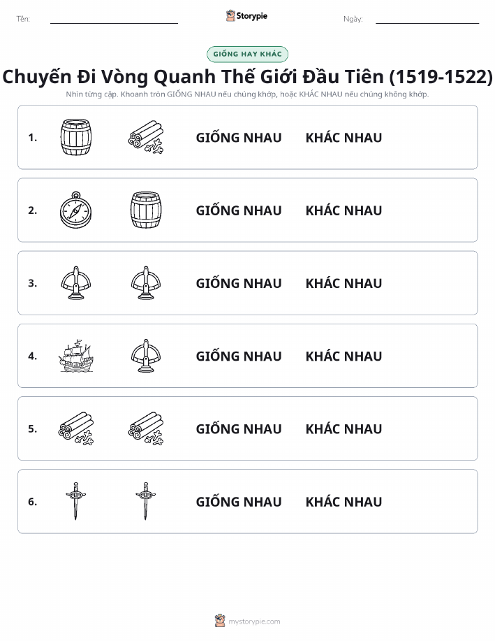 Giống Hay Khác
