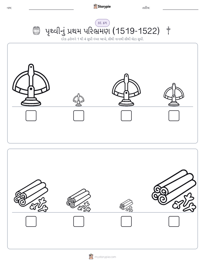 આકાર ક્રમ