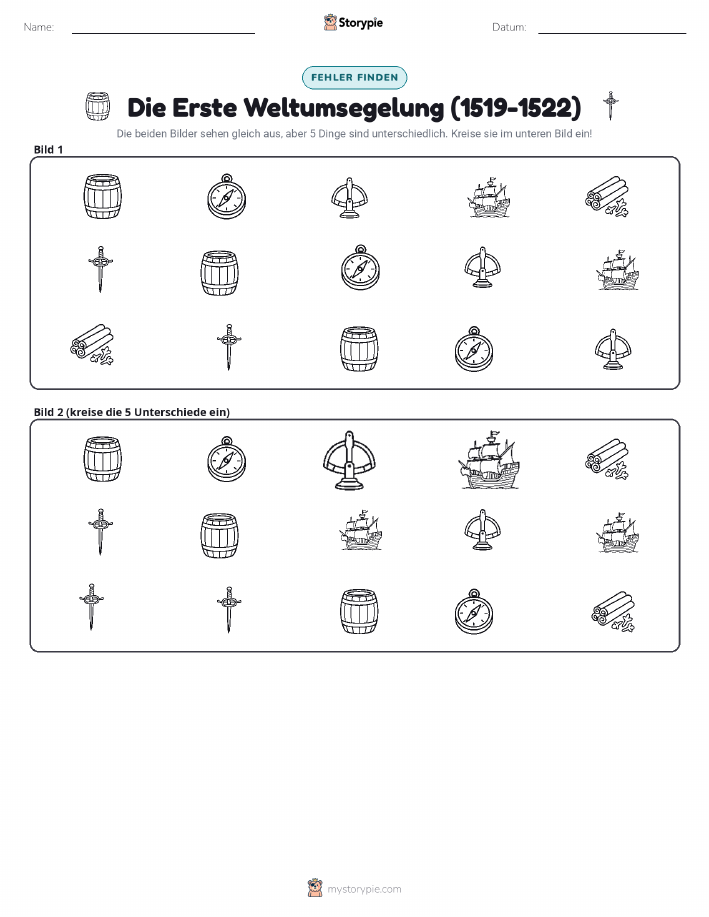 Finde den Unterschied