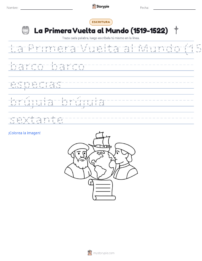 Práctica de Escritura