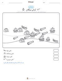 آبنائے میگلان پرنٹ کرنے کے قابل ورکشیٹ کا پیش نظارہ