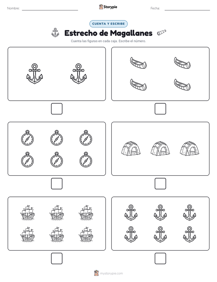 Cuenta y Escribe