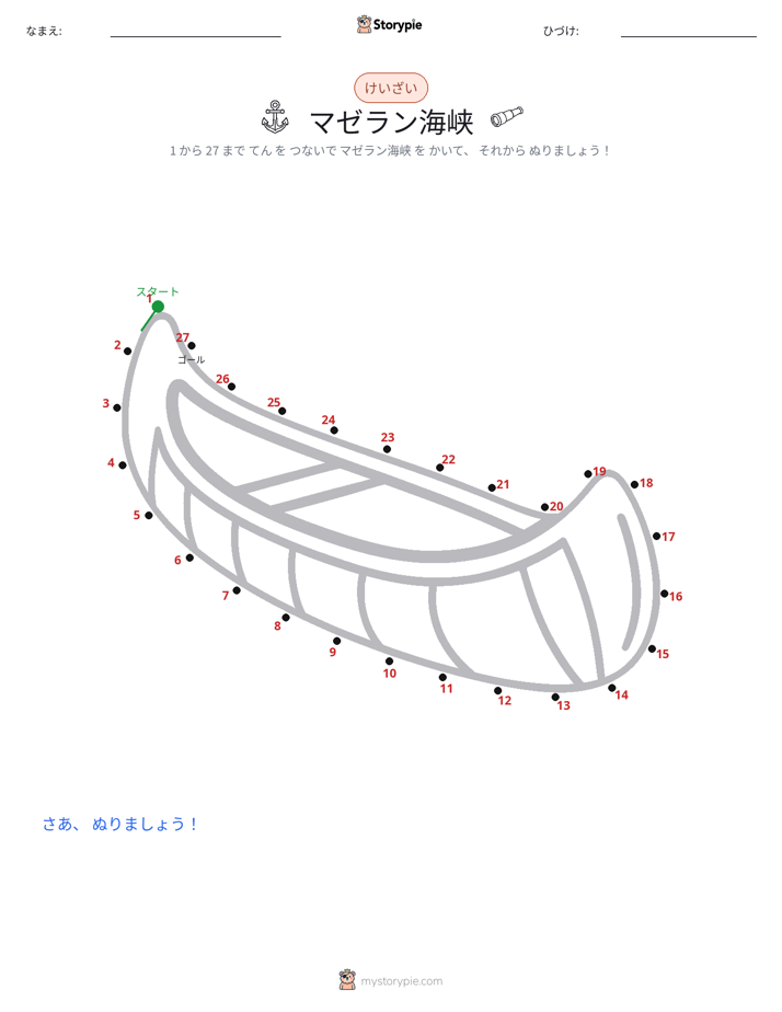 点つなぎ