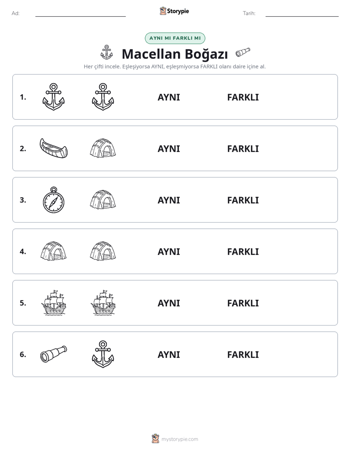 Aynı mı Farklı mı