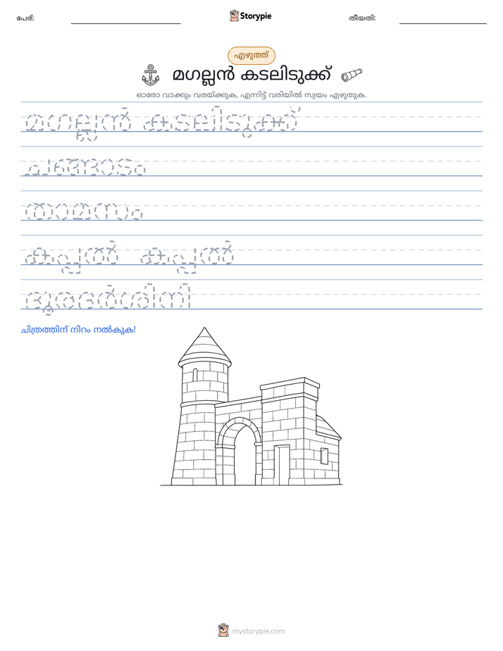 എഴുത്ത് പരിശീലനം