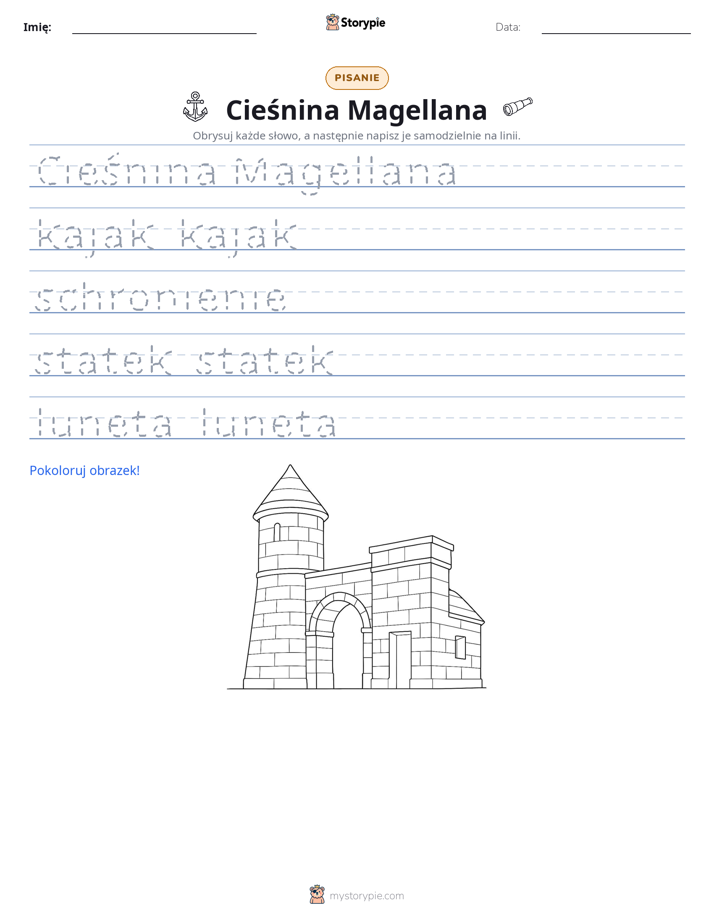Ćwiczenie Pisania