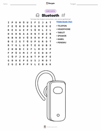 Prabaca lembar kerja cetak Bluetooth