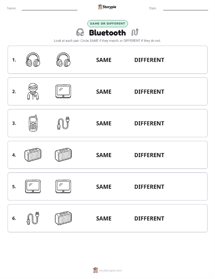 Same or Different