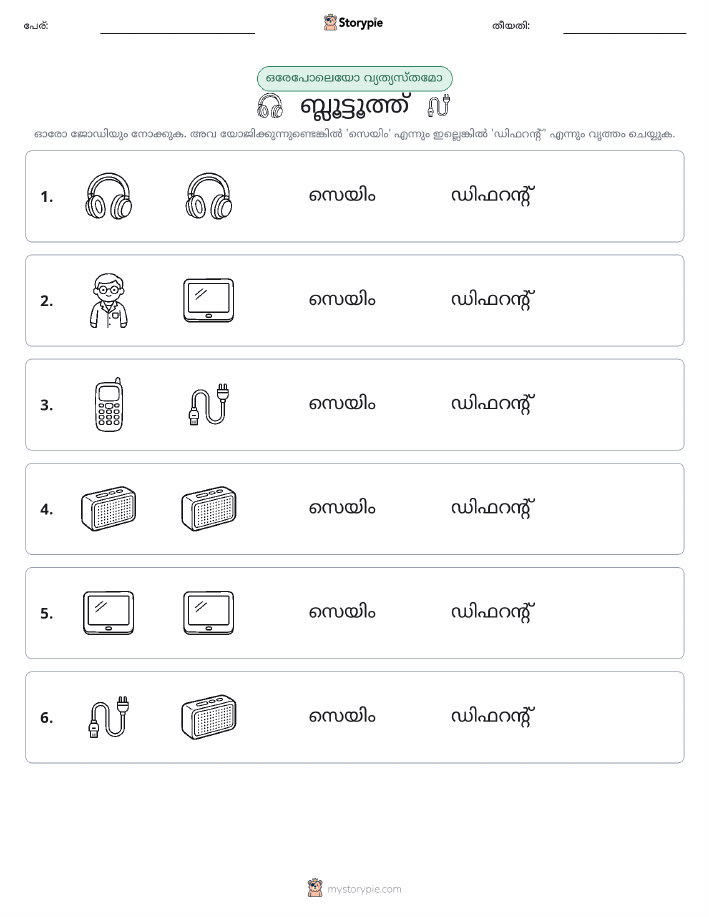 ഒന്നോ വ്യത്യാസമോ