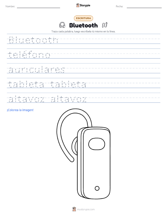 Práctica de Escritura