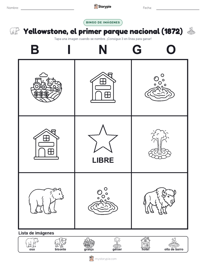 Bingo de Imágenes