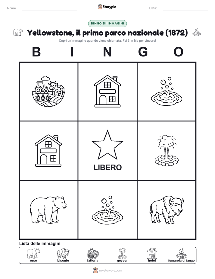 Bingo delle Immagini