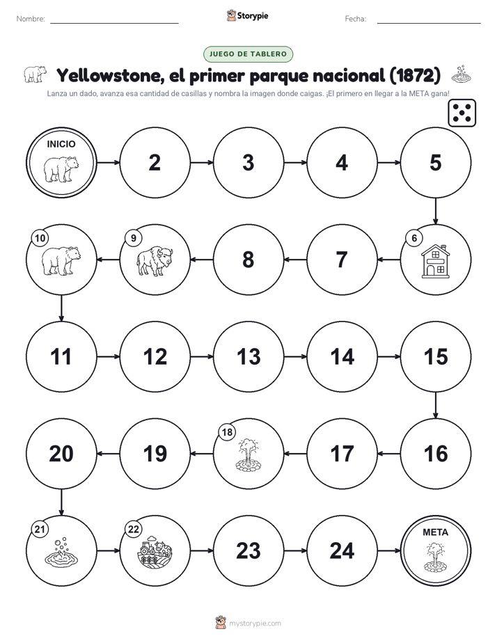 Juego de Rueda y Avanza