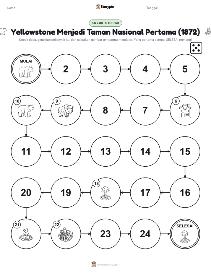 Permainan Gulung & Pindah