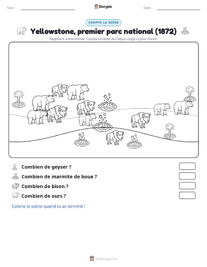 Scène de Comptage