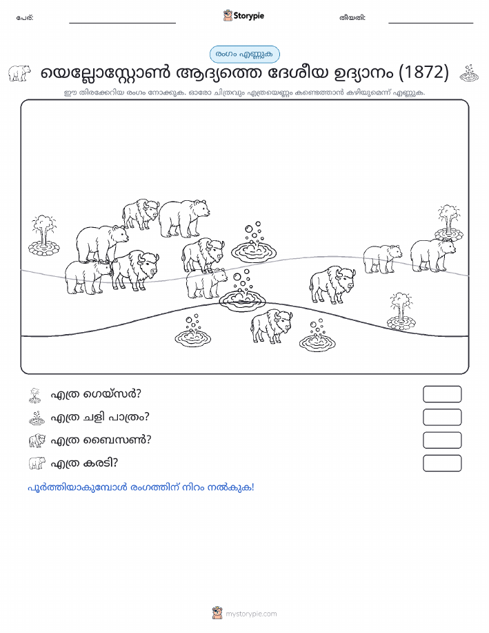 എണ്ണുന്ന ദൃശ്യങ്ങൾ