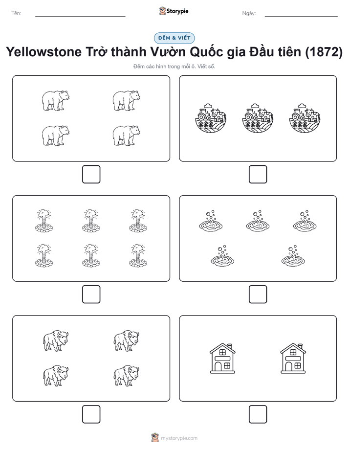 Đếm & Viết