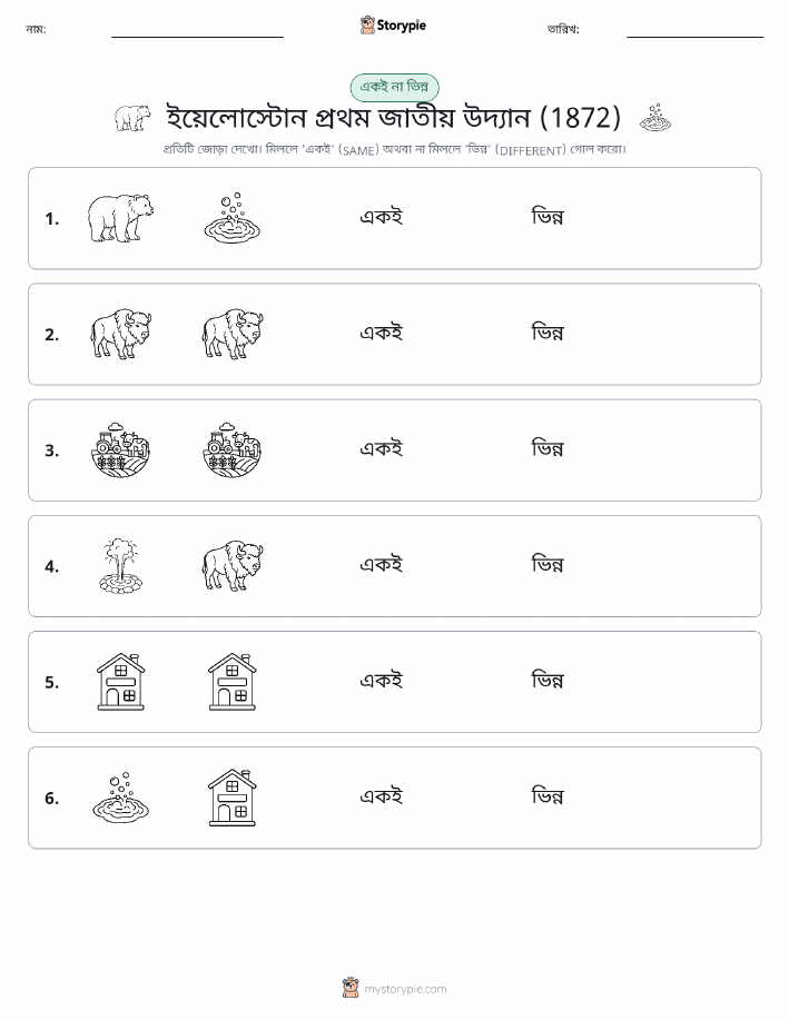 একই বা ভিন্ন