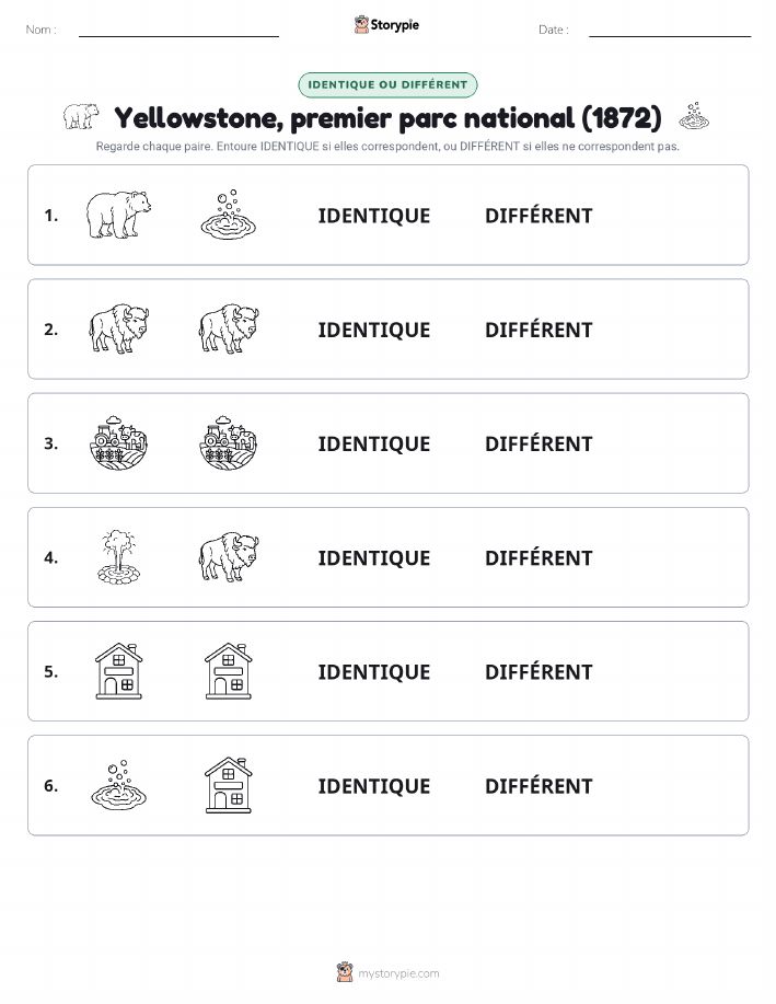 Identique ou Différent