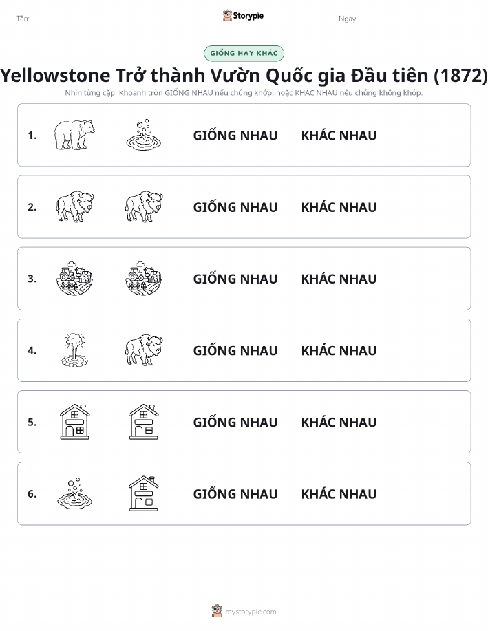 Giống Hay Khác