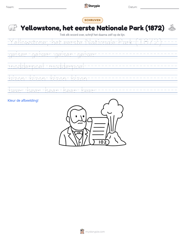 Schrijf Oefening