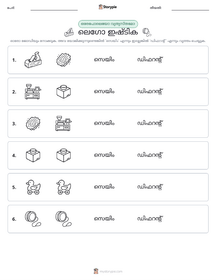 ഒന്നോ വ്യത്യാസമോ