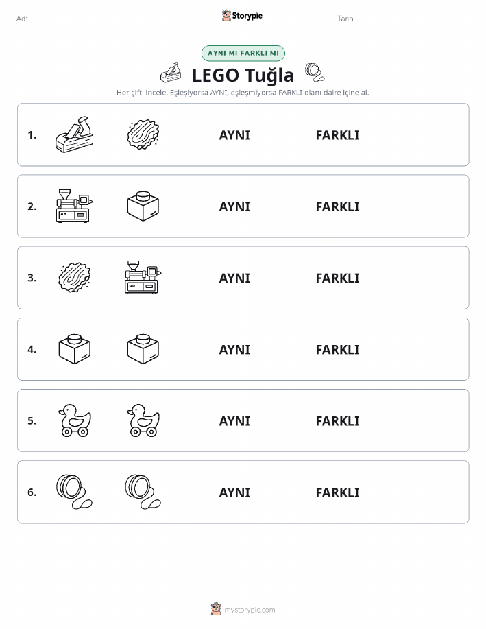 Aynı mı Farklı mı