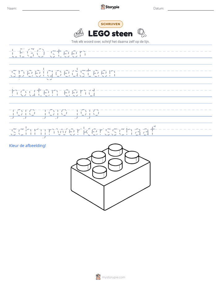 Schrijf Oefening