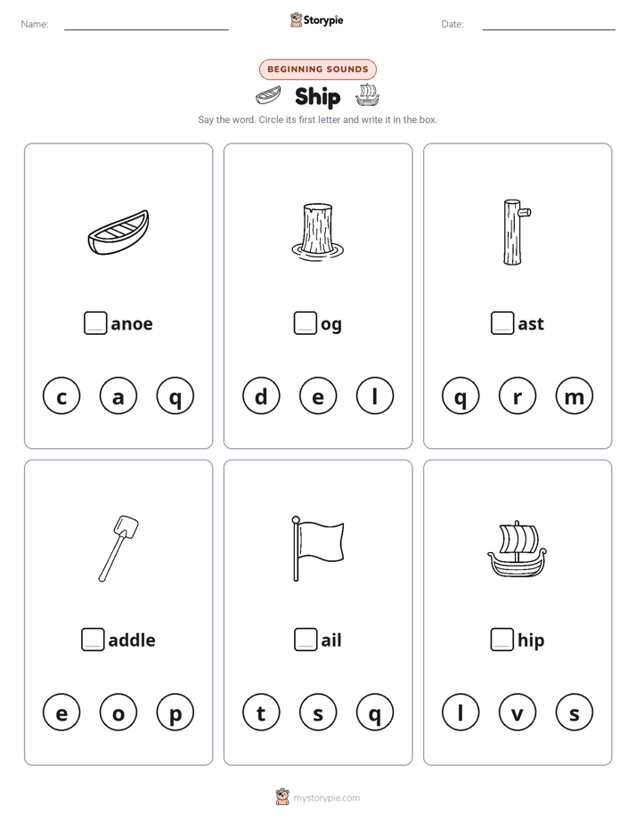 Beginning Sounds
